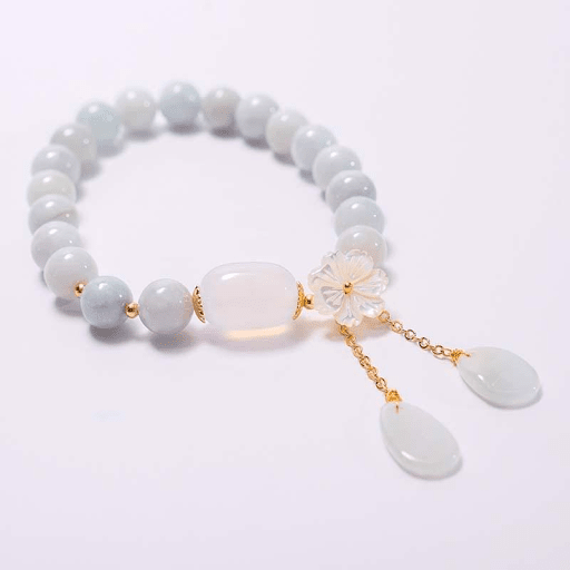 Free White Jade Serenity Bracelet