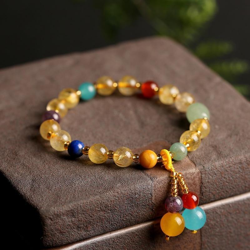 Free Golden Glow Citrine Wealth Bracelet